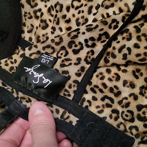 La senza large cheetah print babydoll - Picture 3 of 3